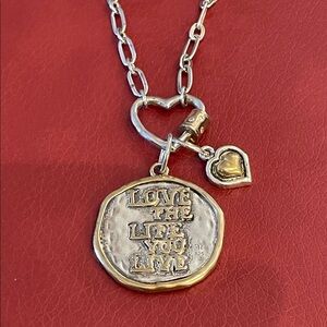 Grace & Heart Heart Charm Necklace